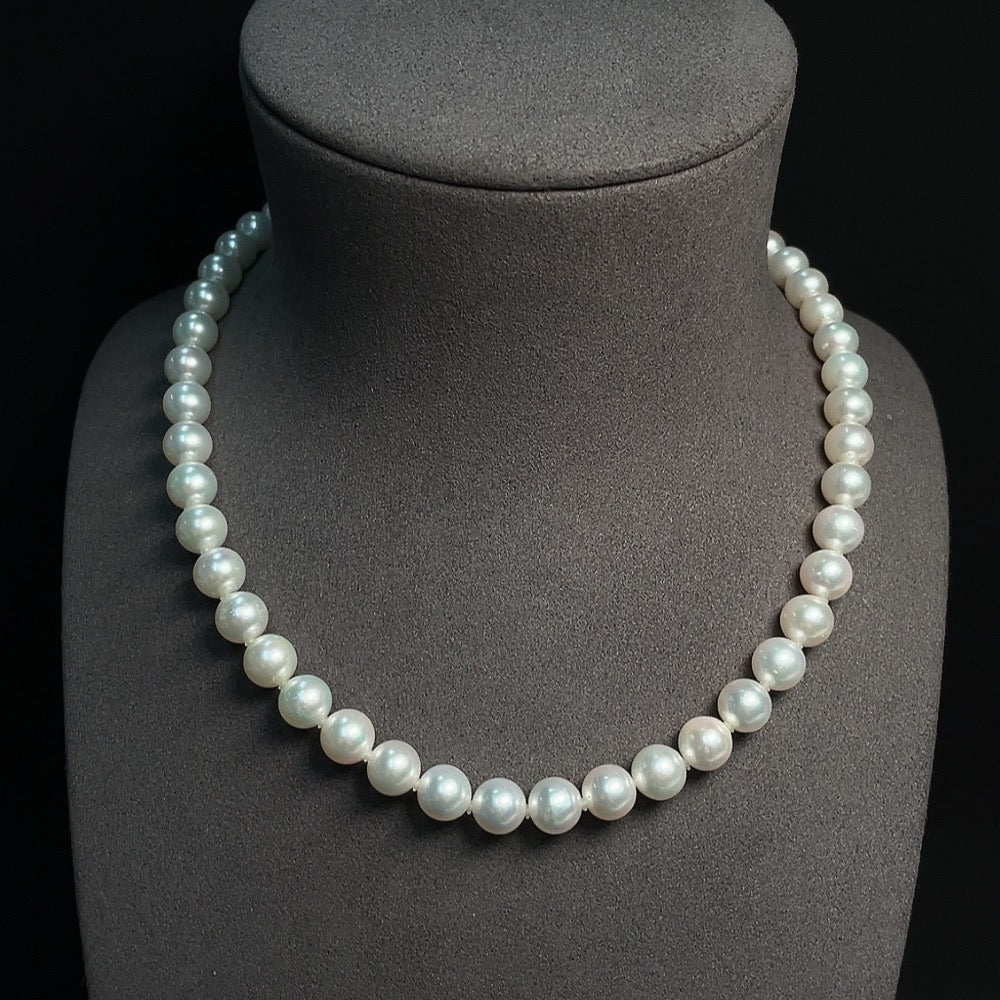 Seawater Pearl Strand Non-Gold Setting Approx. 8.4mm Total Weight About 47.37g