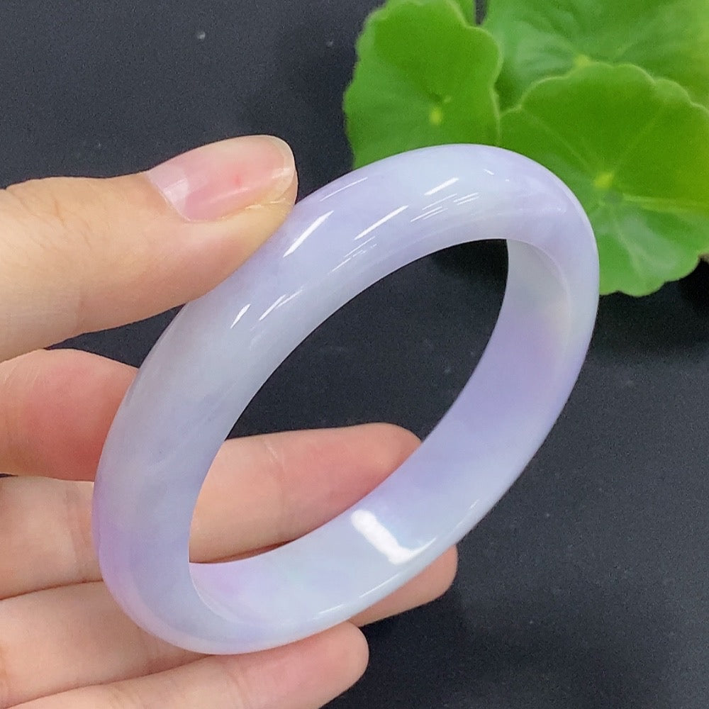 Jadeite Round Bangle Size 58 Total Weight Approx. 56.54g