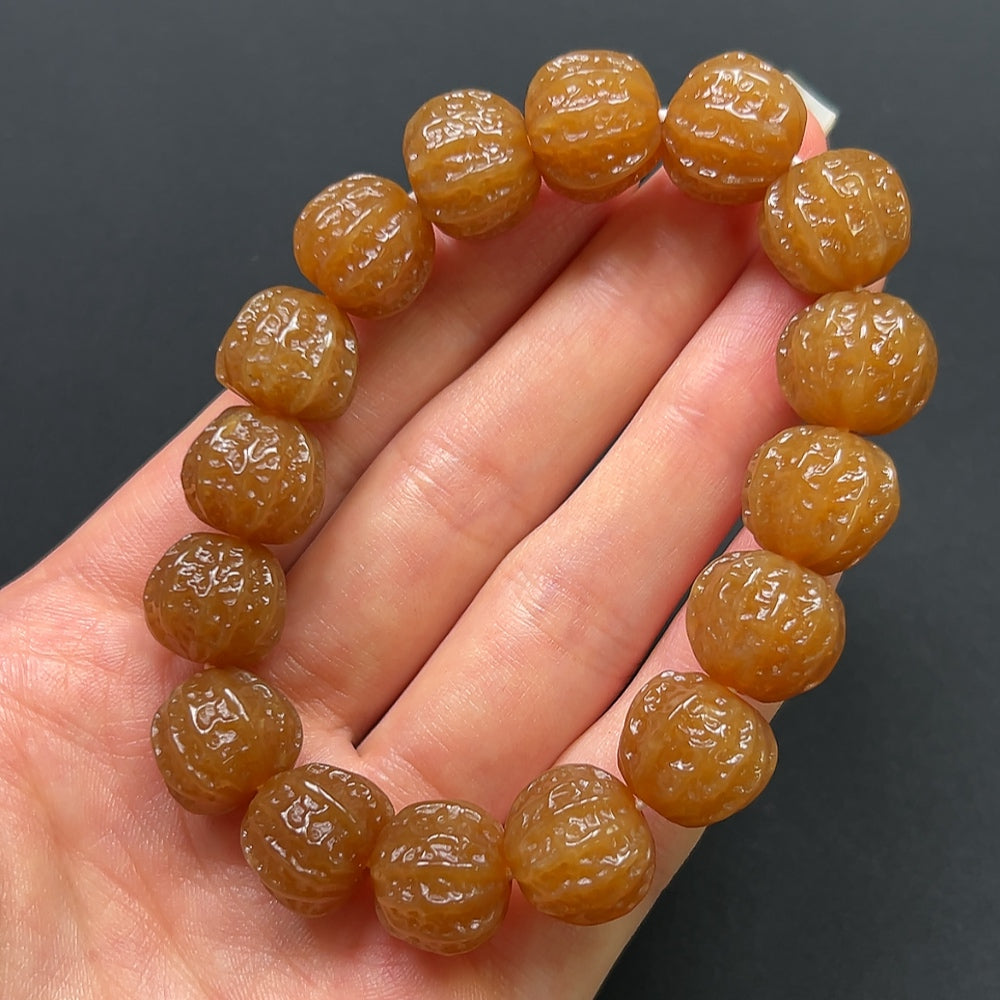 Hetian Jade Walnut Bracelet