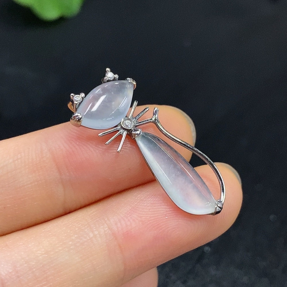 Jadeite inlaid pendant ( ) . | Huiliu Certified