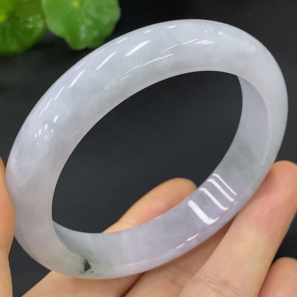 Jadeite Round Bracelet Size 58.2 Total Weight Approx. 60.42g