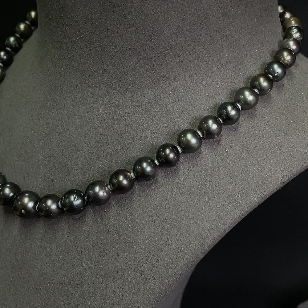 Seawater Pearl Strand Non-Gold Setting Approximately 8.1mm Total Weight About 40.03g Color Origin Undetermined