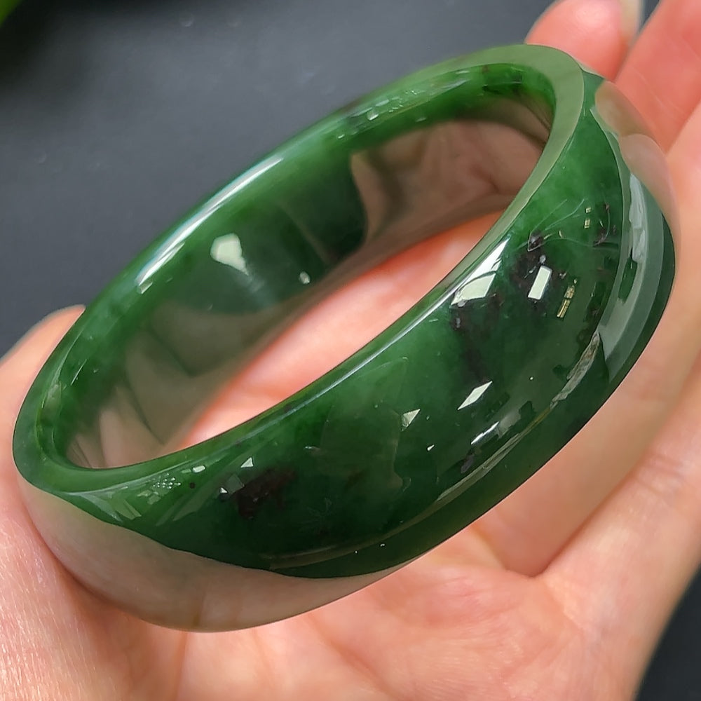 Hetian Jade Round Bracelet