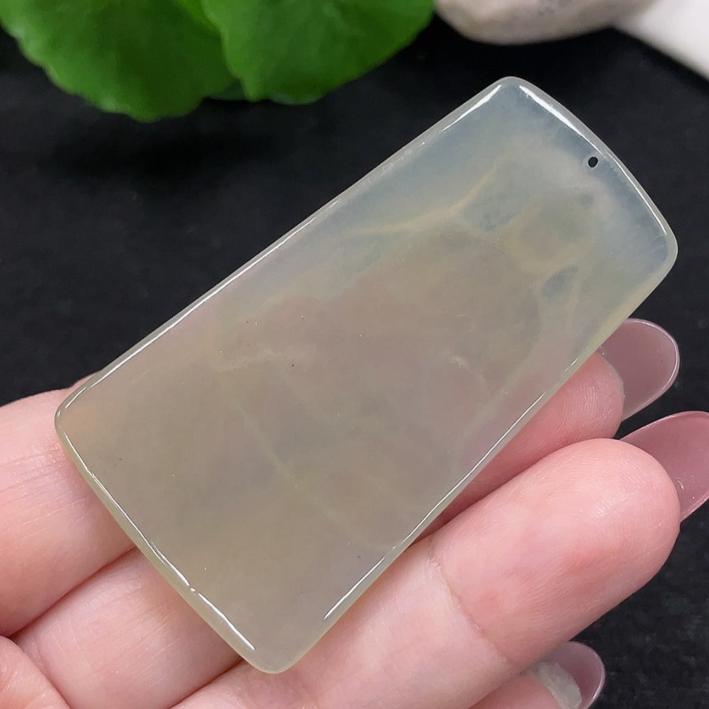 Jadeite Great Solar Tathagata Pendant, Total Weight Approx. 19.6g