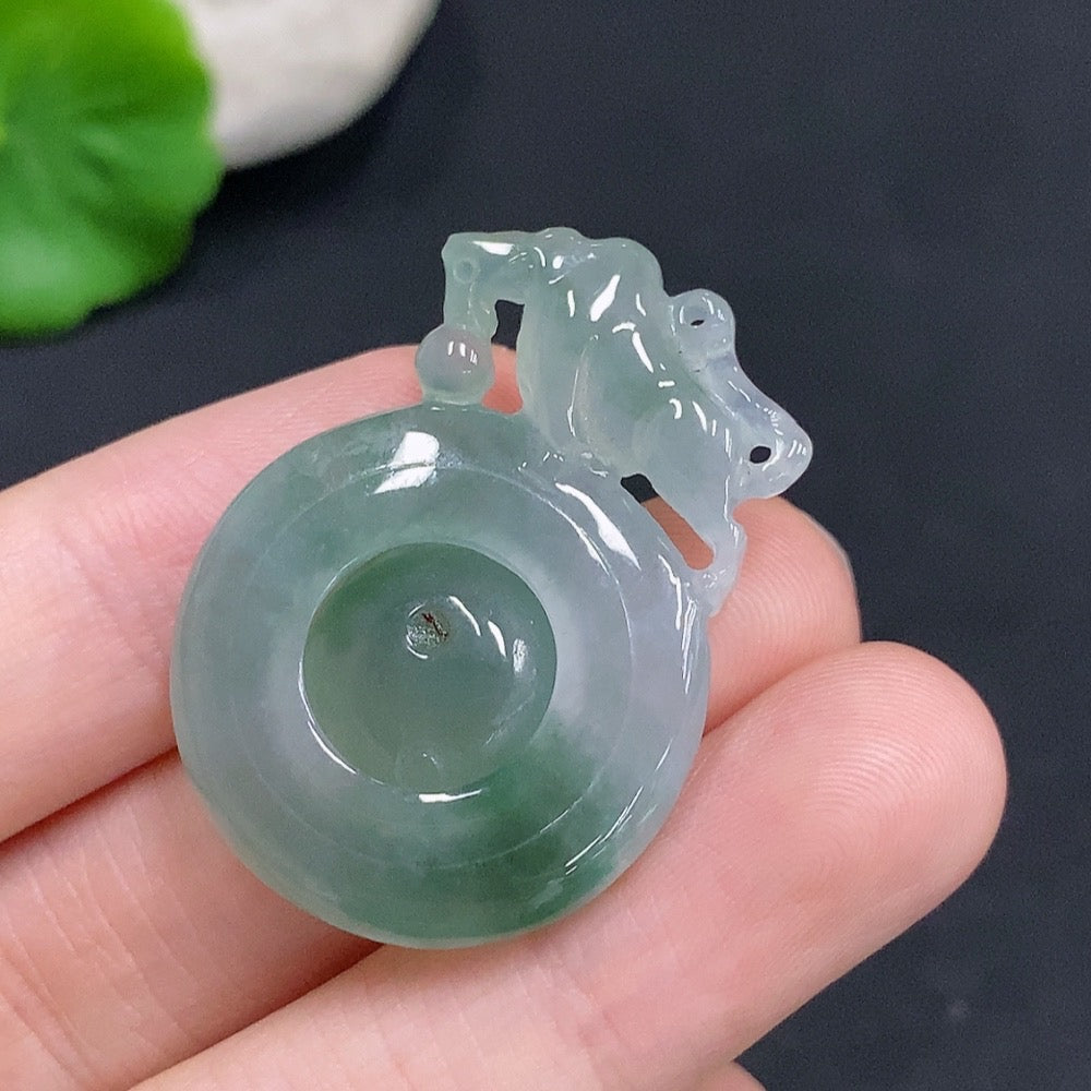 Jadeite Reversal of Fortune Pendant