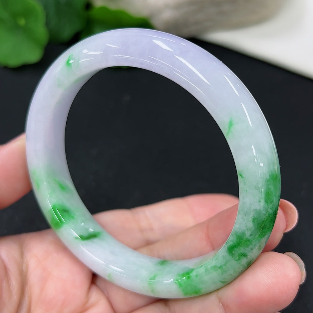 Jadeite Round Bangle
