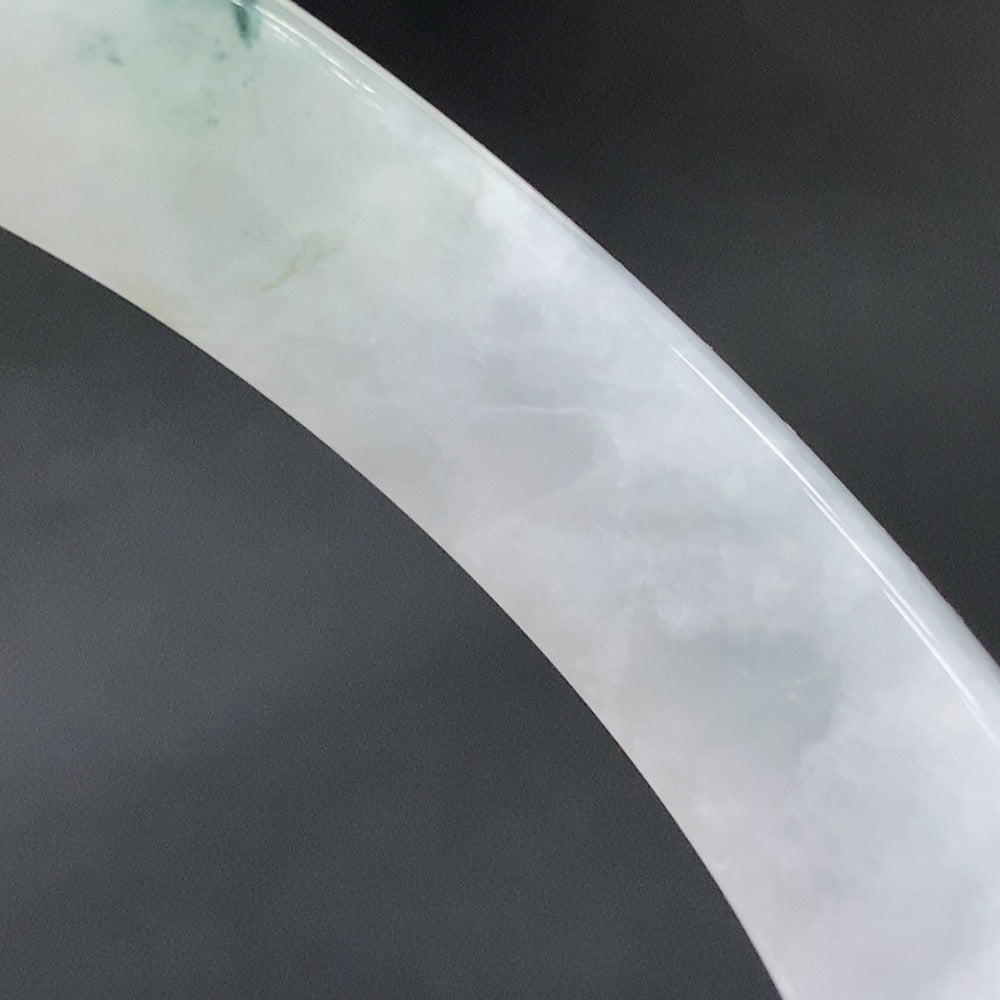 Jadeite Round Bracelet Size 58.2 Total Weight Approx. 60.42g