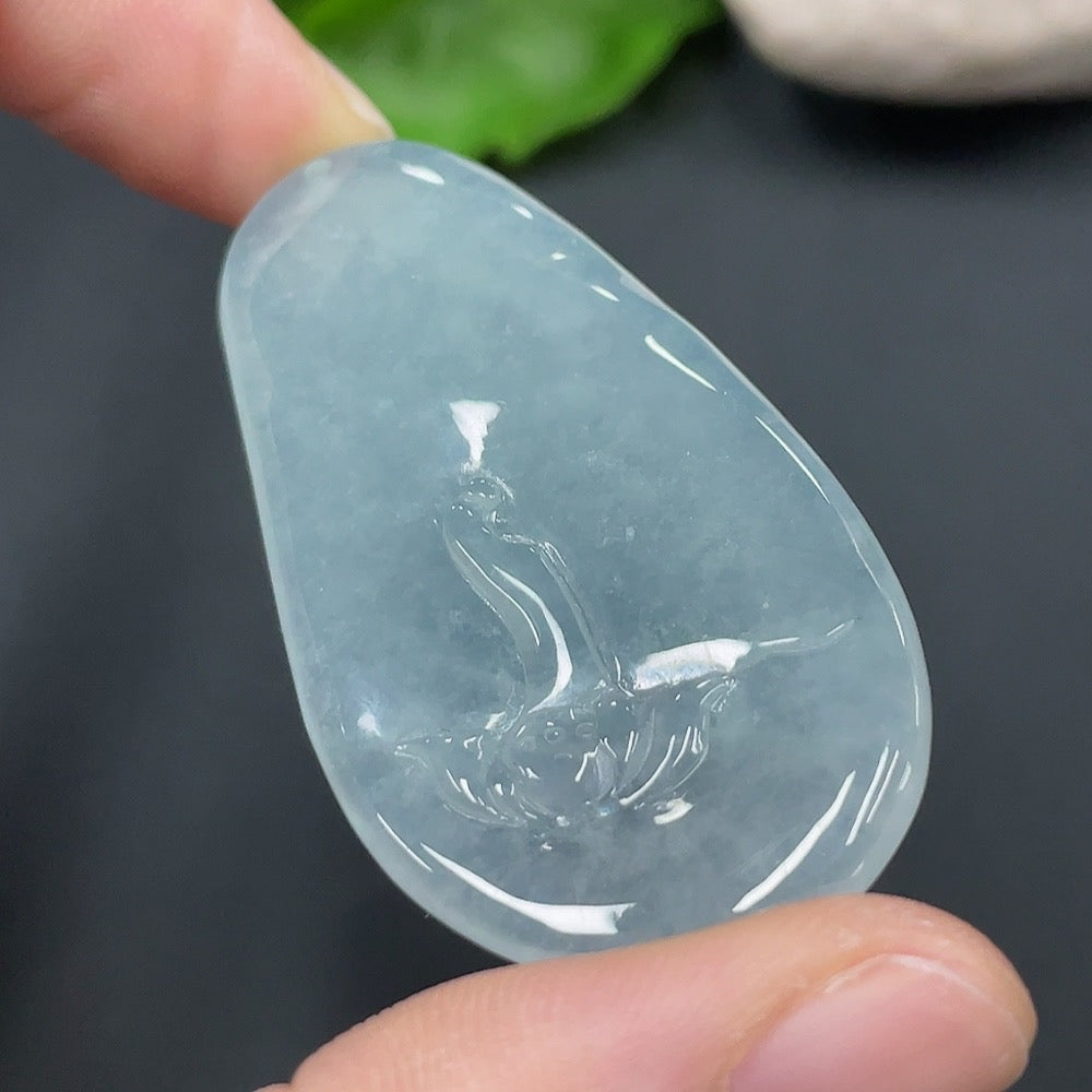 Jadeite Enlightenment Pendant Total Weight 11.381g