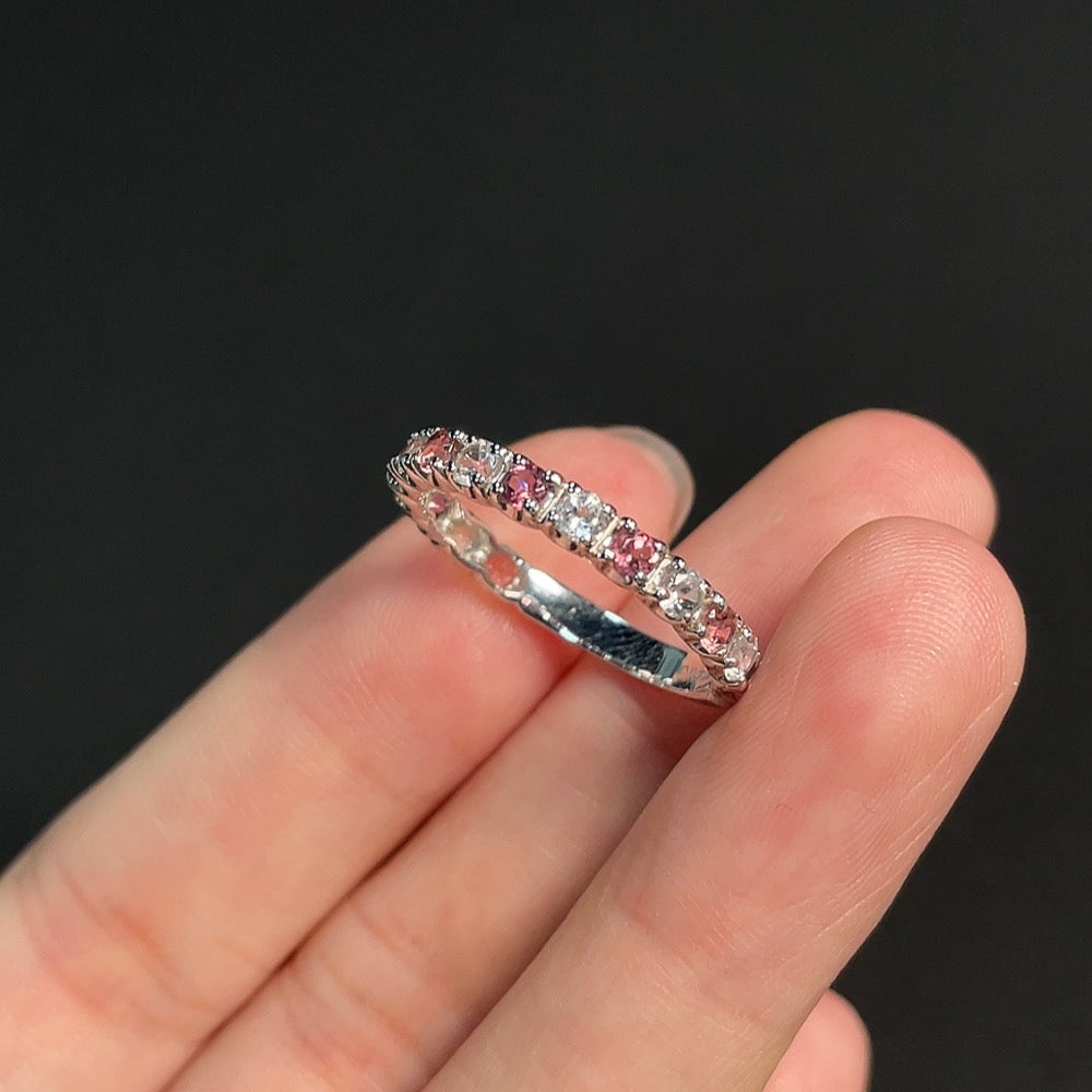 14K gold tourmaline ring with gemstone setting, size 17, weighs approximately 2.14g, non-diamond jewelry from HKHQ.