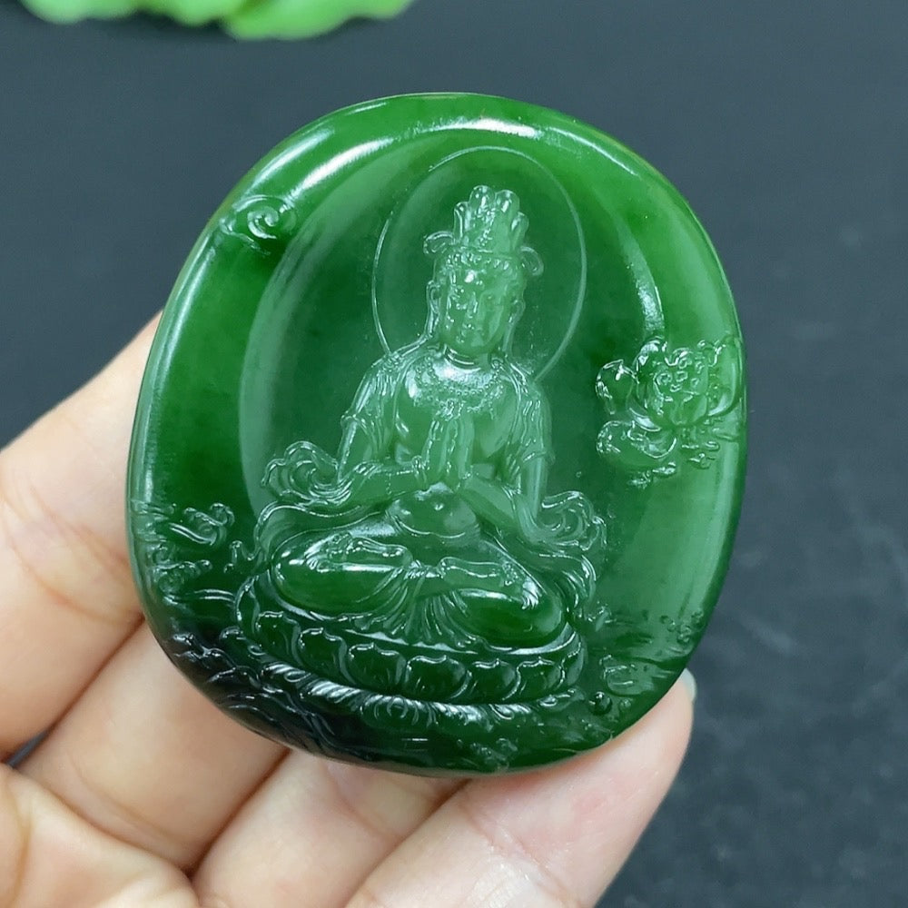 Hetian Jade Pendant Guanyin