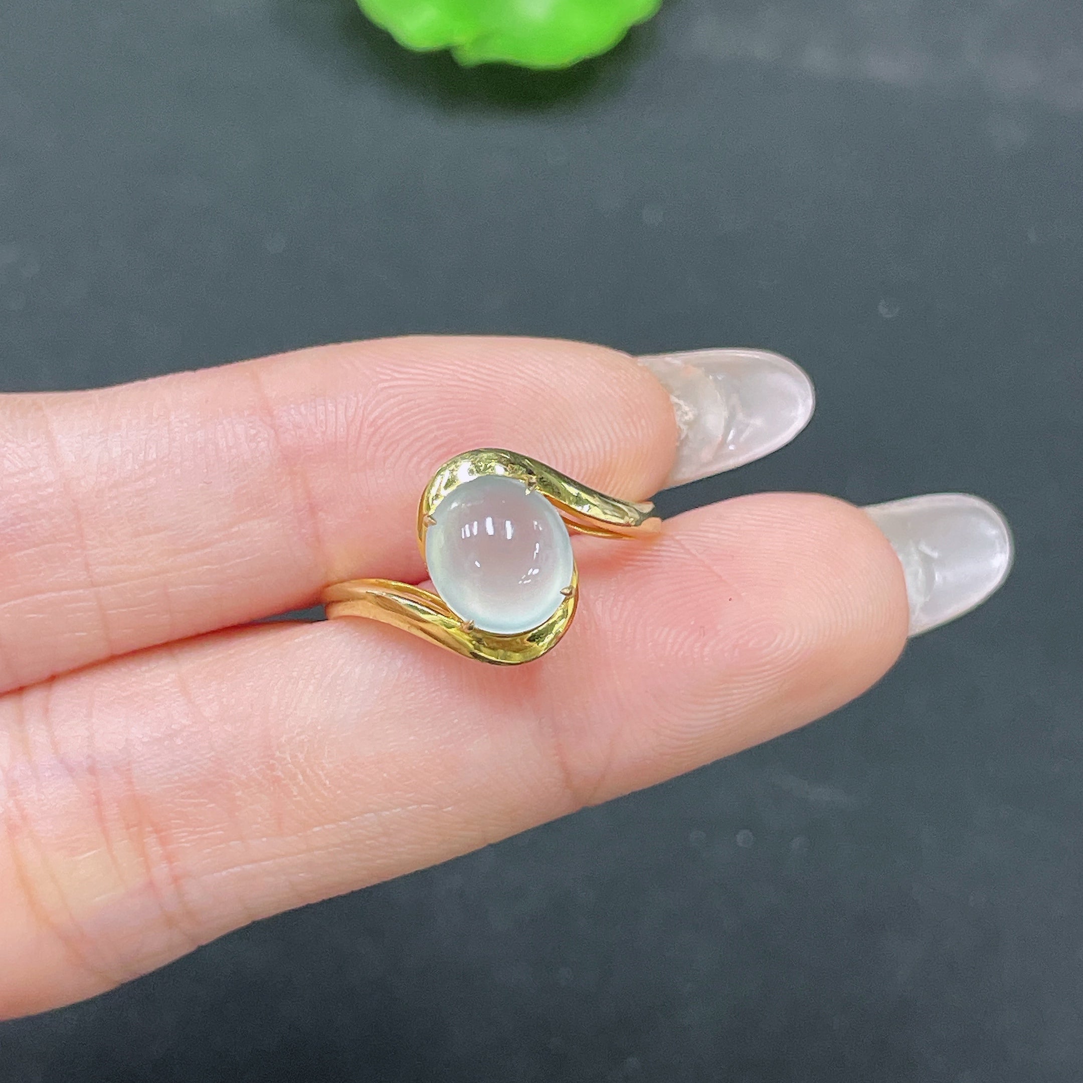 Jadeite Ring Setting . | Huiliu Certified