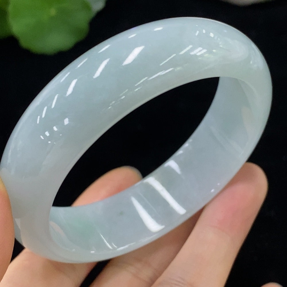 Jadeite Round Bracelet Size 59.3 Total Weight Approx. 76.3g
