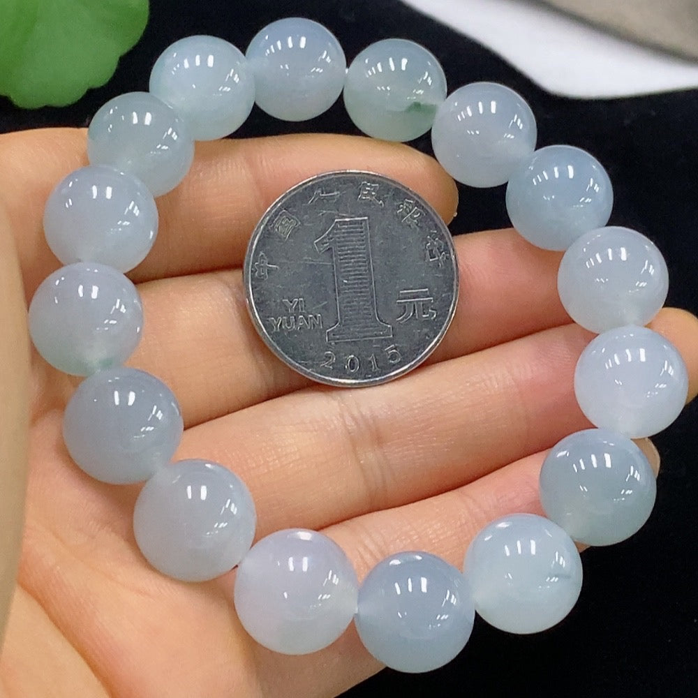 Jadeite Bracelet Size 12.1mm Approx. Total Weight About 51.08g