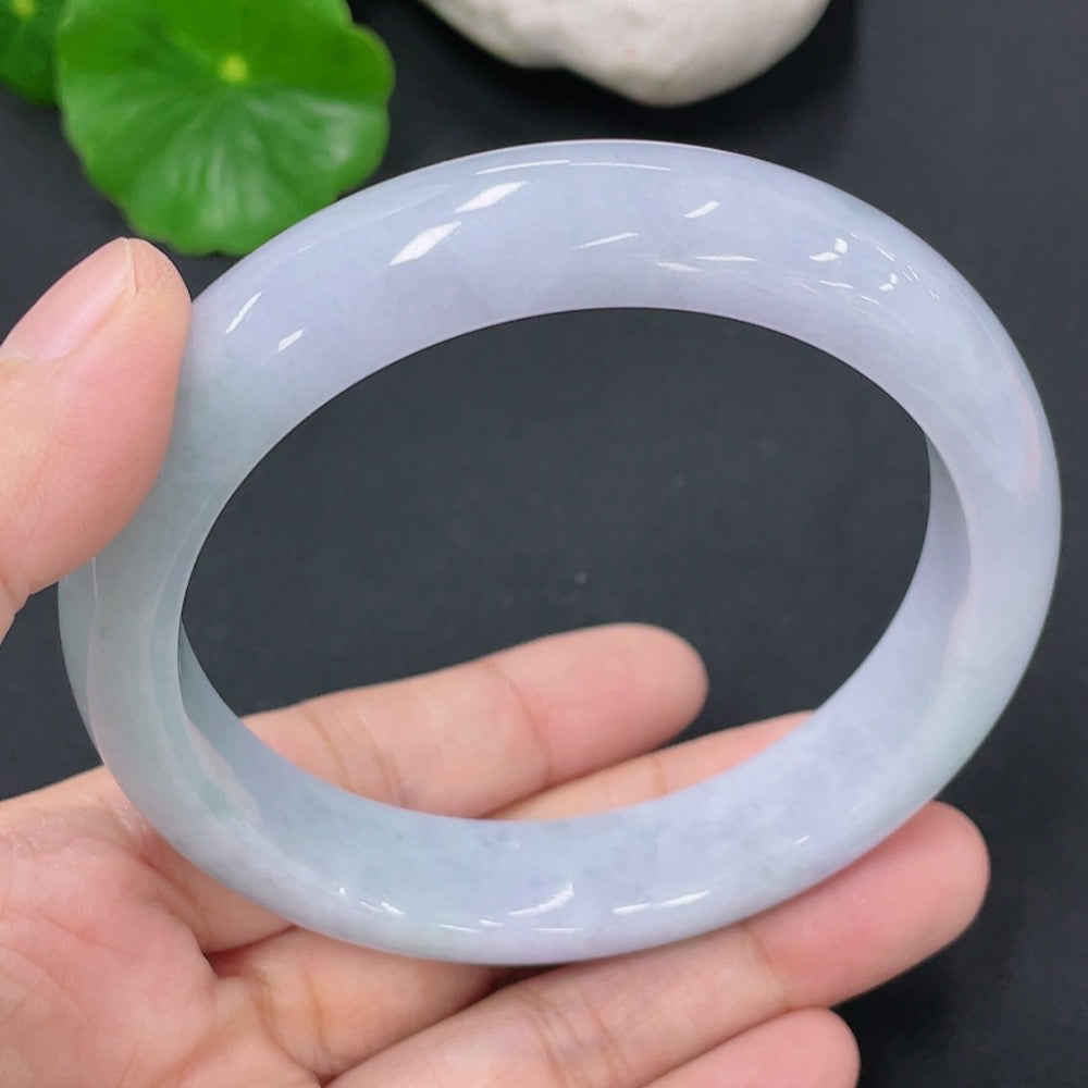 Jadeite Round Bracelet Size 58.8mm Total Weight Approx. 63.2g