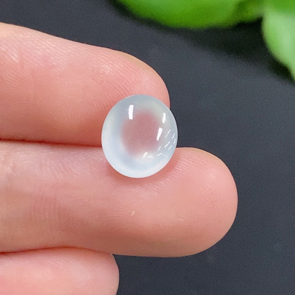Jadeite Cabochon Inlaid Piece