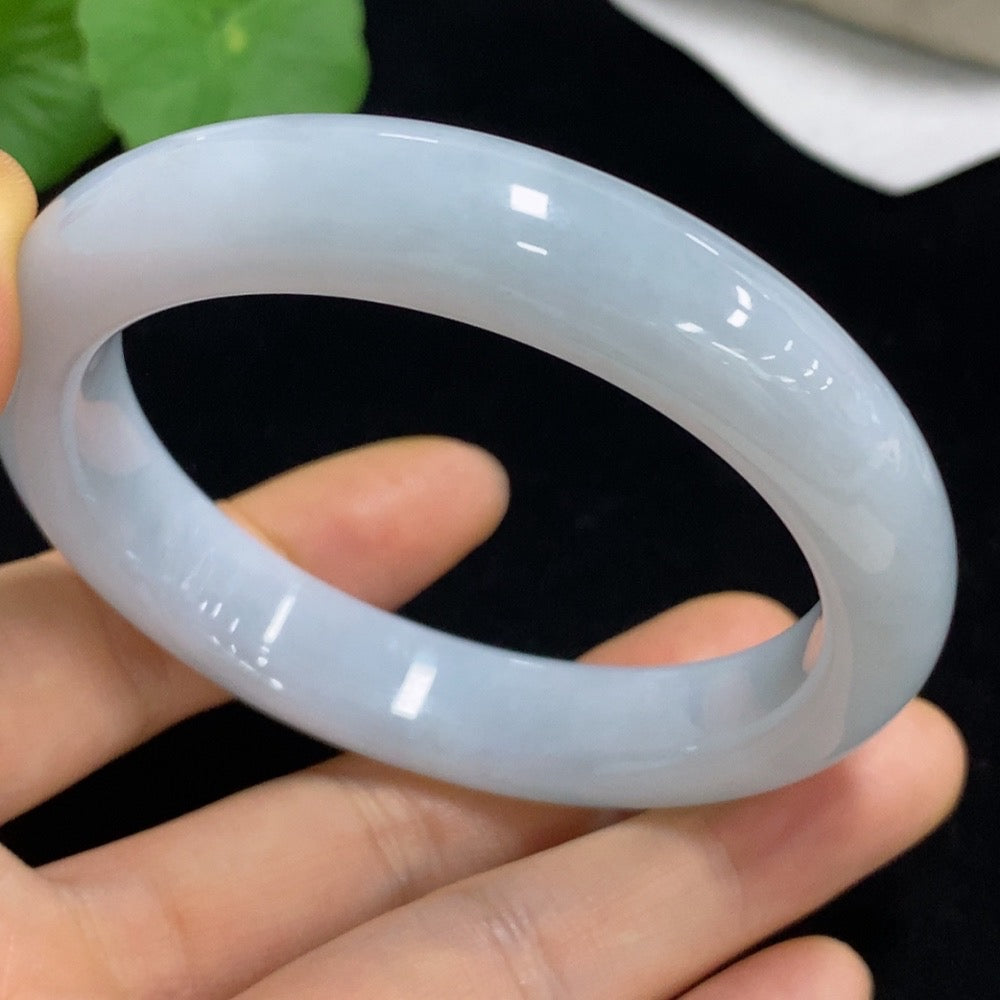 Jadeite Round Bangle Size 57.7 Total Weight About 64.57g