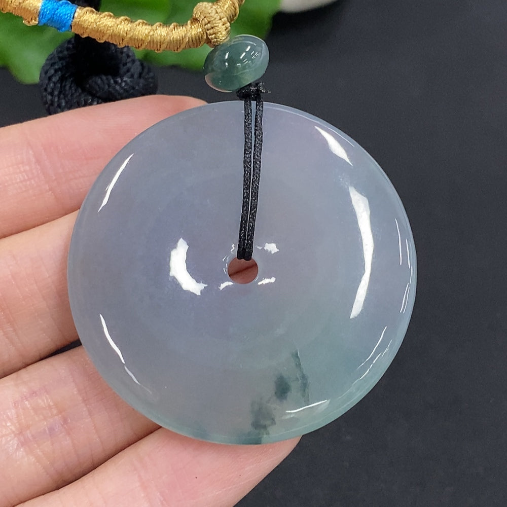 Jadeite Peace Knot, including rope approximately | Huiliu Certified