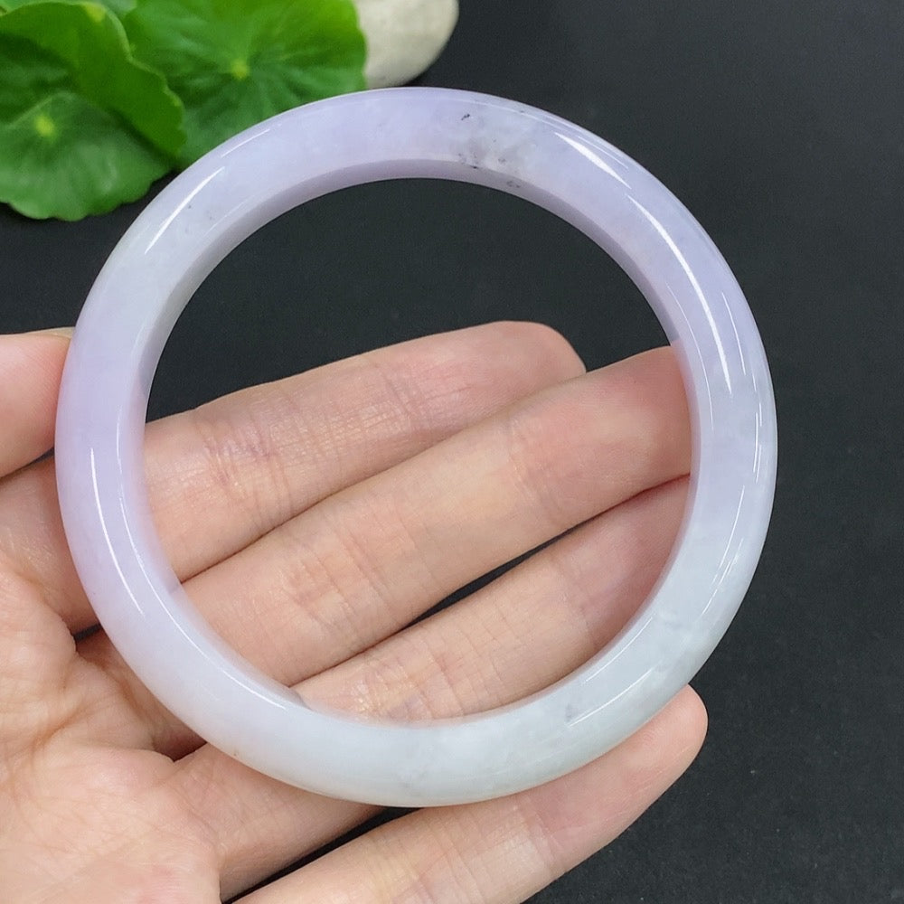 Jadeite Round Bangle Total Weight Approx. 59.1g Size 59