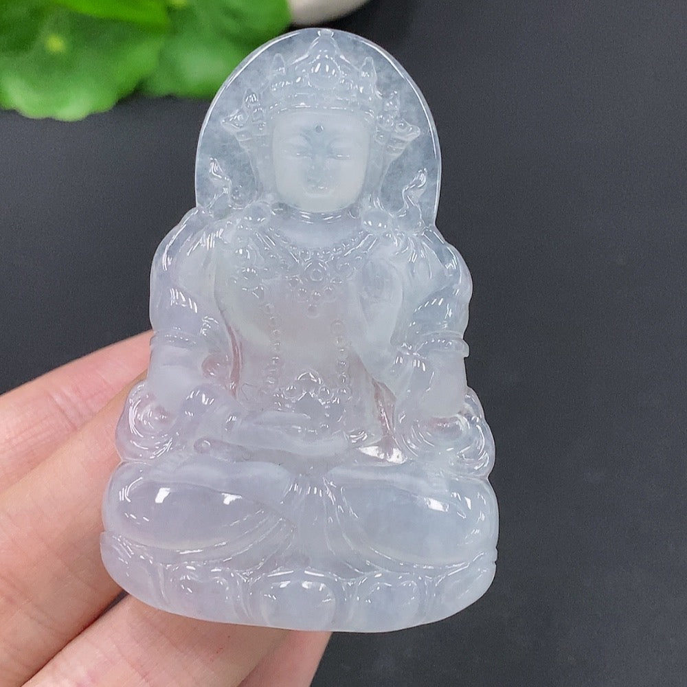 Jadeite Tara Pendant Total Weight Approx. 23.2g