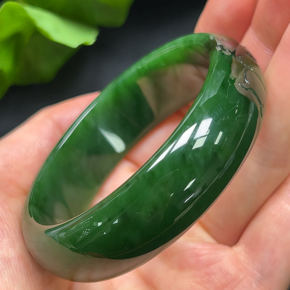 Hetian Jade Round Bracelet