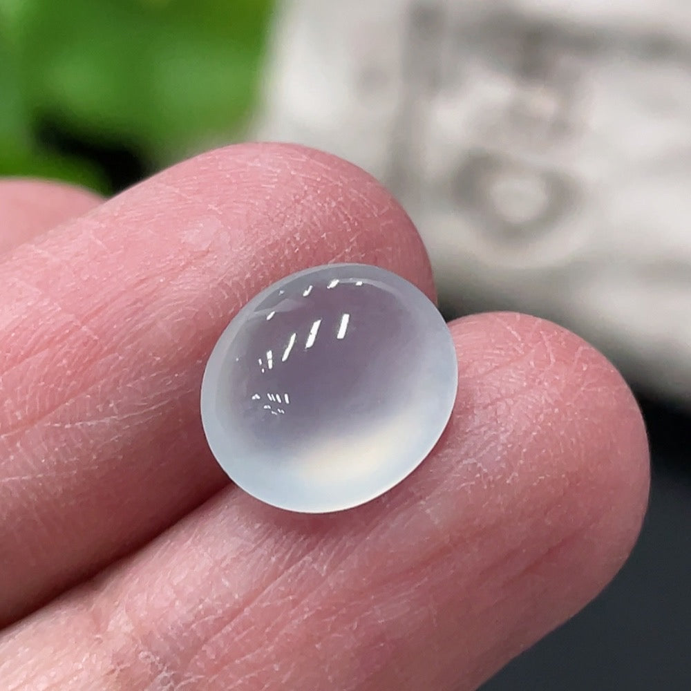 Jadeite cabochon Total weight approx. 0.73g