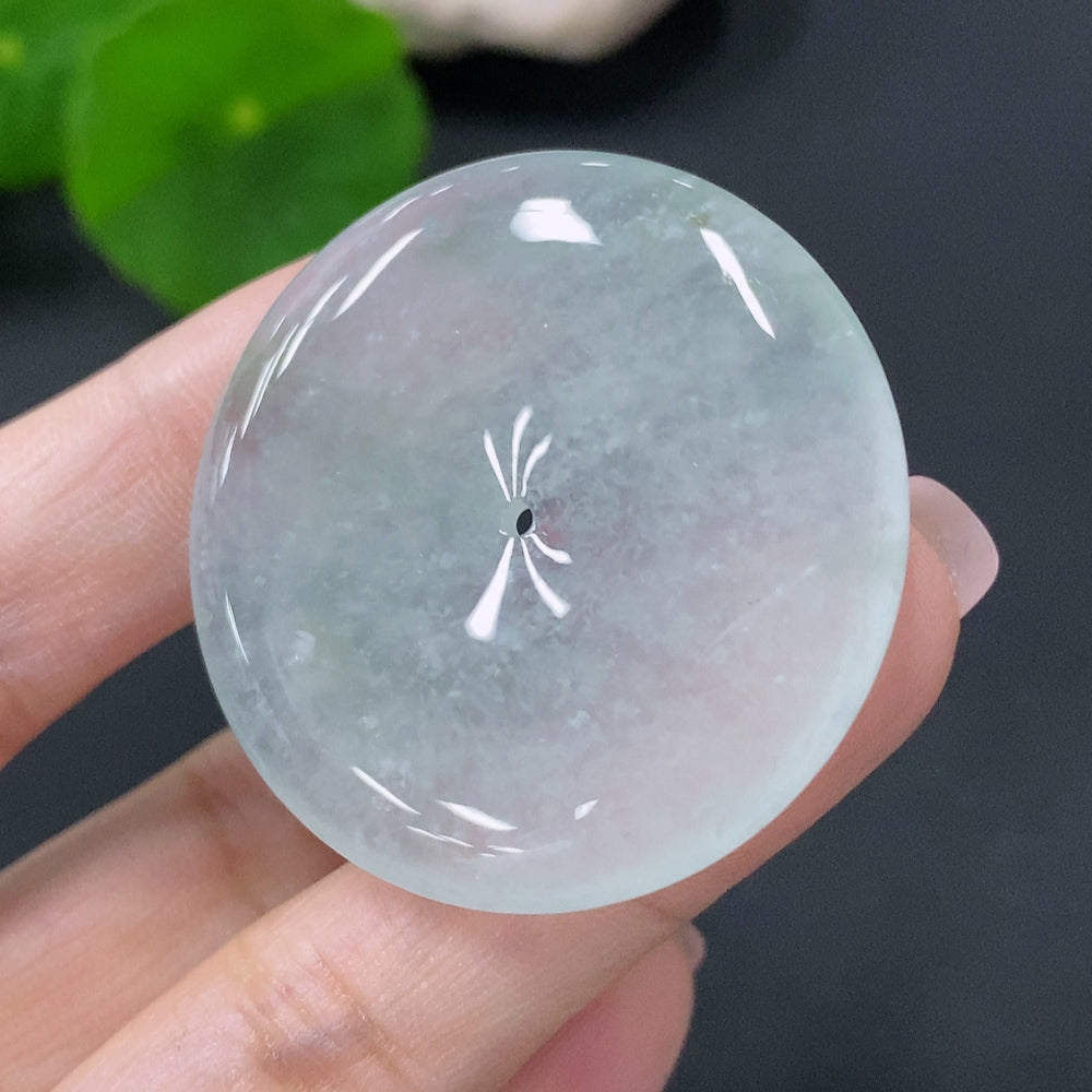 Jadeite Pendant Peace Knot . | Huiliu Certified
