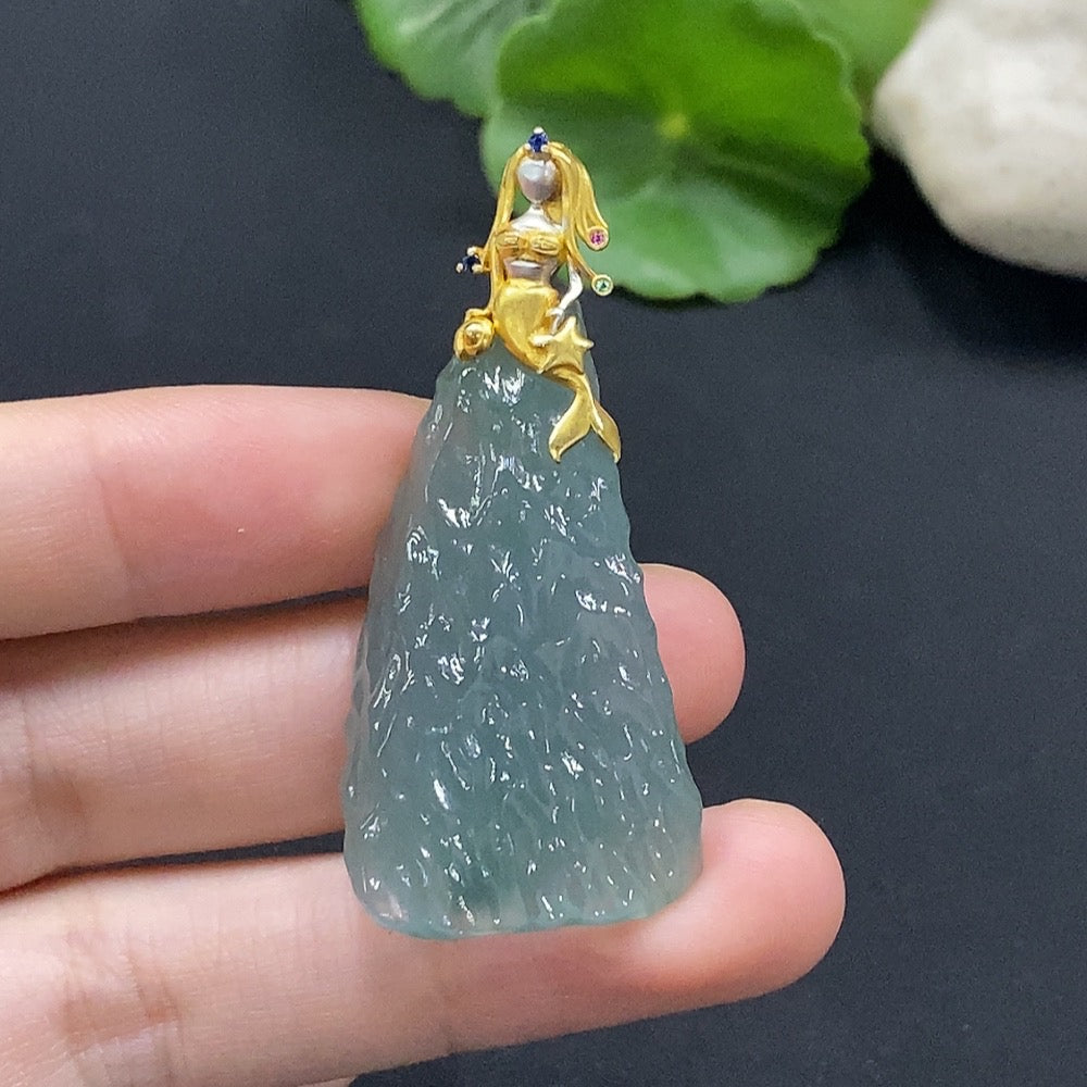 Jadeite Pendant . | Huiliu Certified