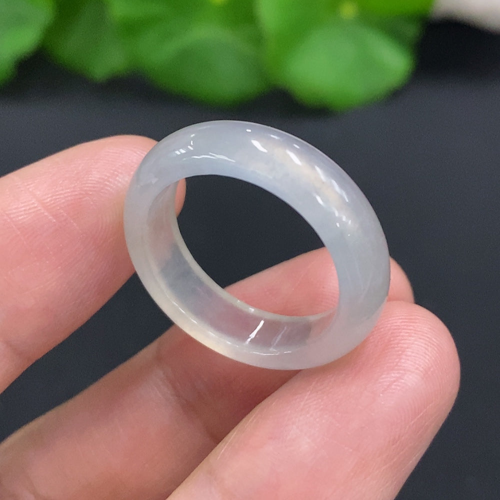 Jadeite Ring Size 18 Total Weight Approx. 3.4g