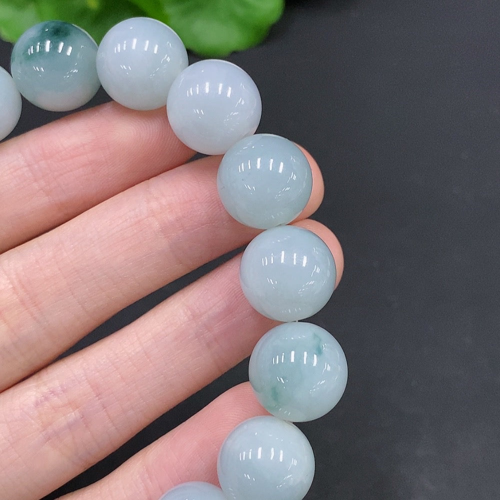 Jadeite Bracelet, Approx. 12.9mm, Total Weight Approx. 62.6g