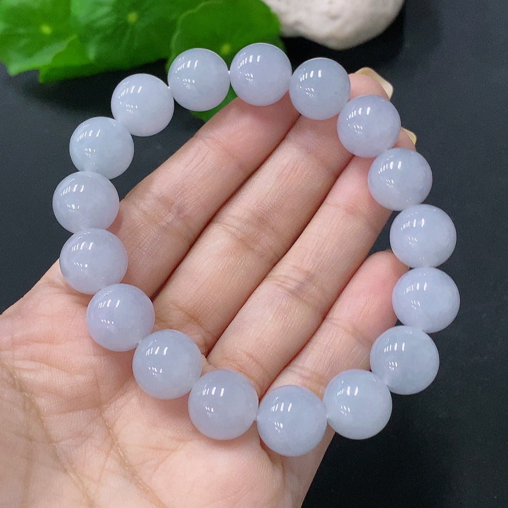 Jadeite Bracelet Maximum Bead Size Approx. 12mm Total Weight Approx. 48.69g