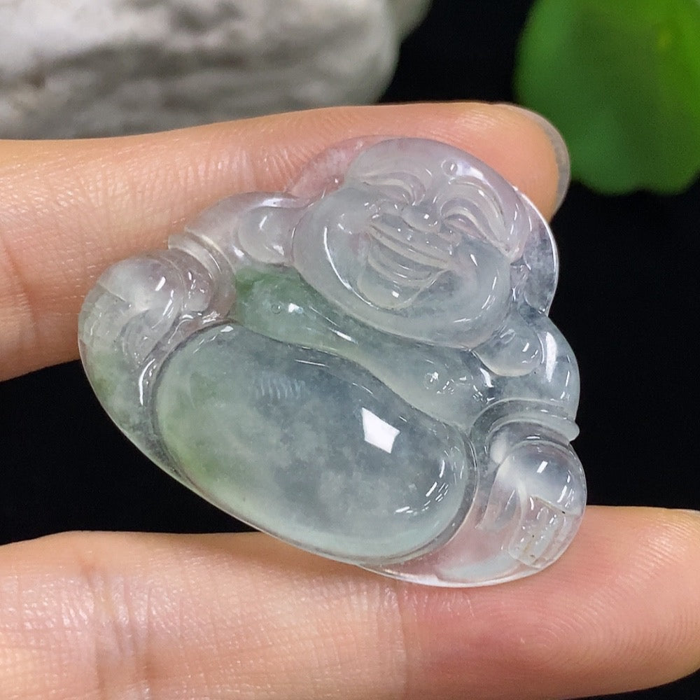 Jadeite Buddha Inlay Piece