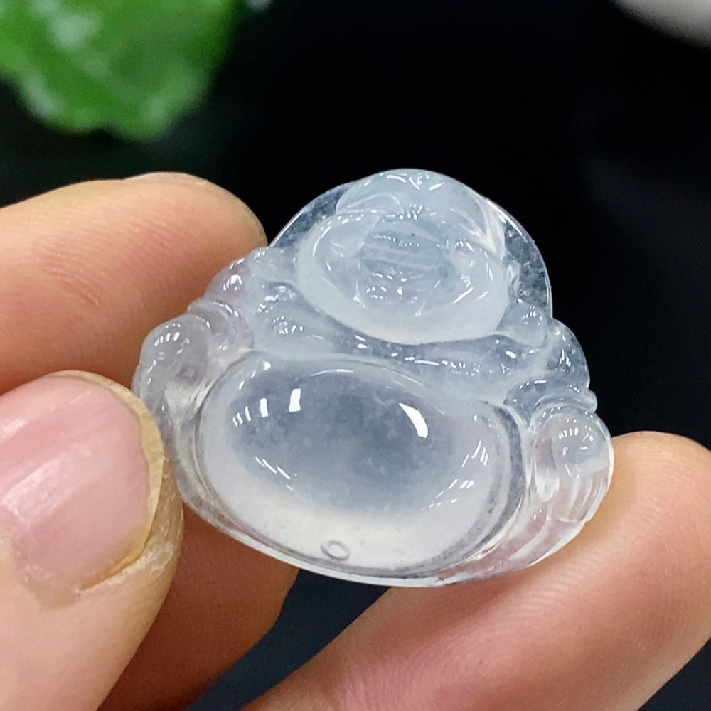 Jadeite Buddha Pendant . | Huiliu Certified