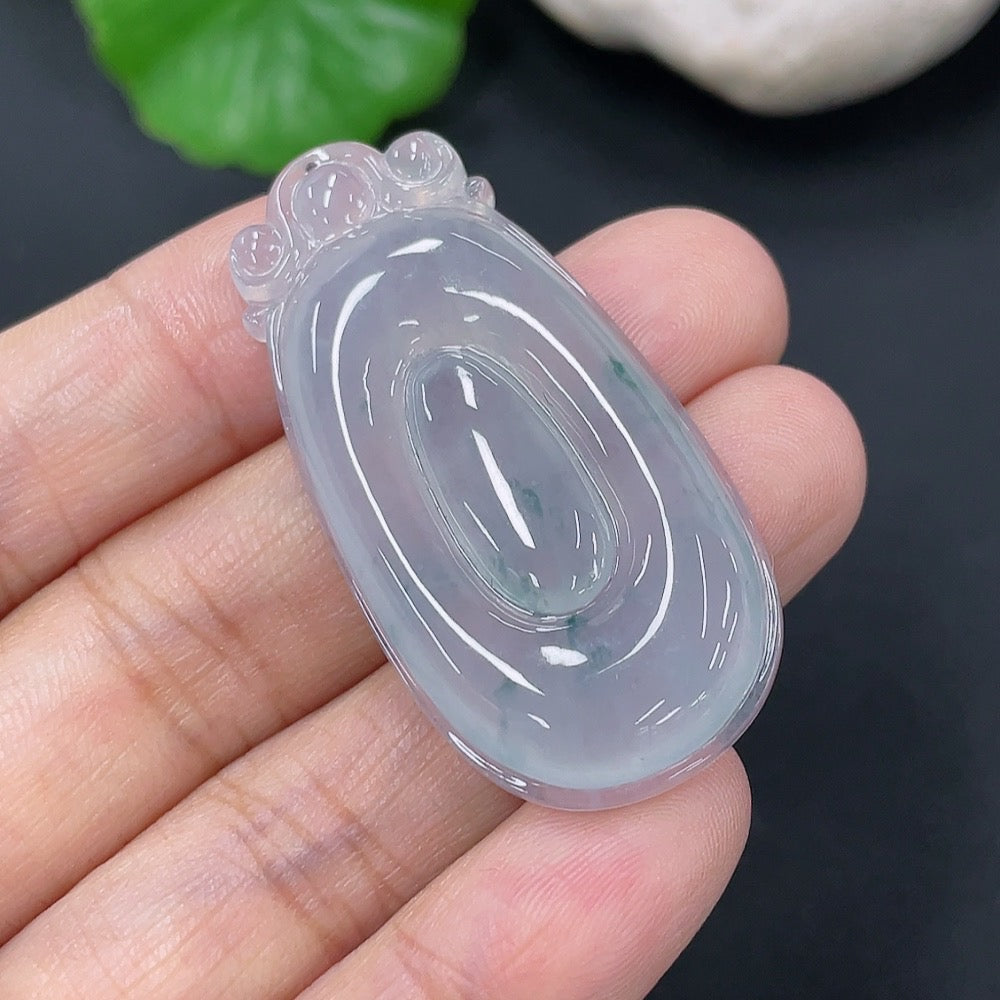 Jadeite Pendant Fu Bei
