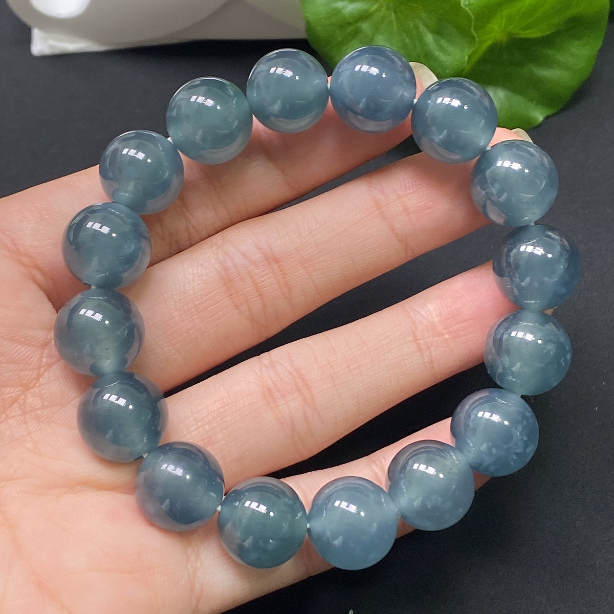 Jadeite Bracelet Size 13 Total Weight Approx. 58.35g