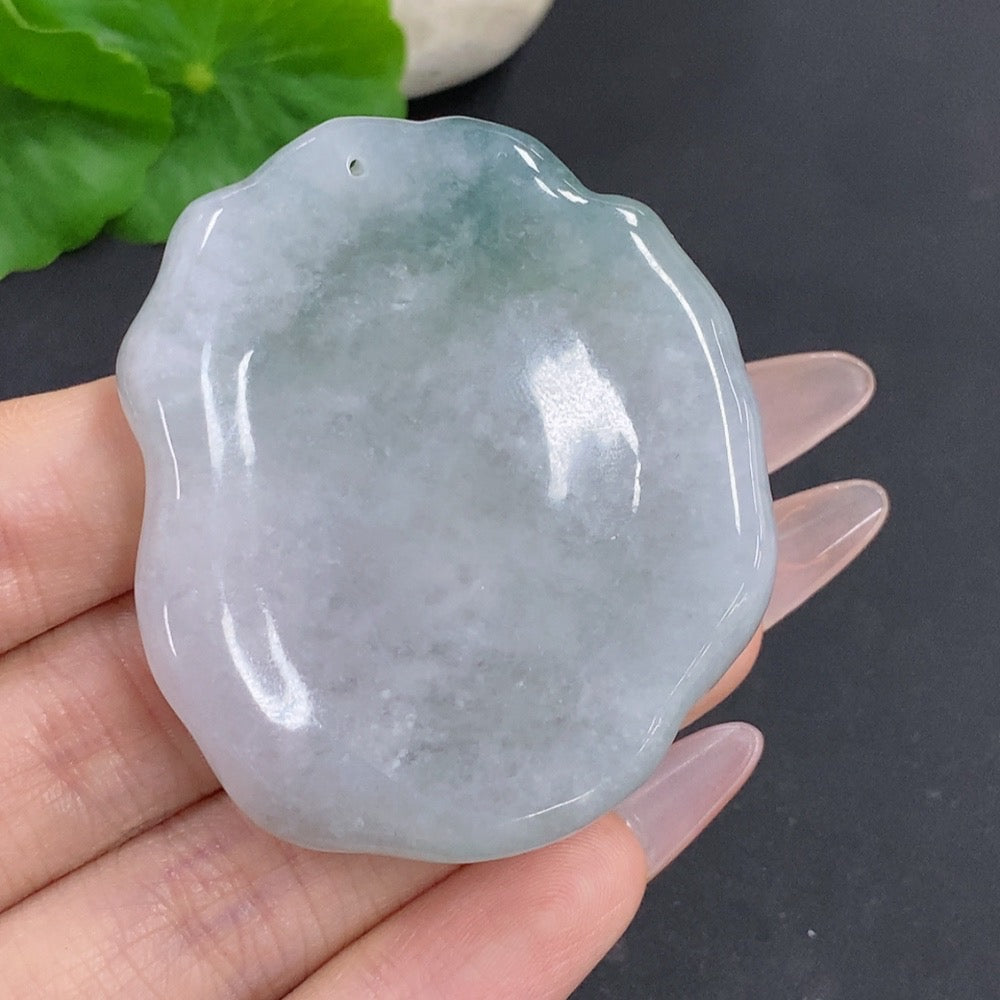 Jadeite Guanyin Pendant Total Weight Approx. 59g
