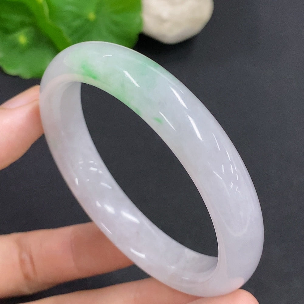 Jadeite Round Bracelet Total Weight Approx. 41g Size 53.5