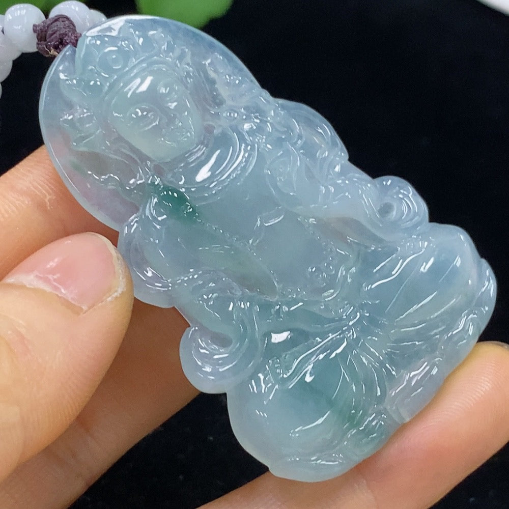 Colgante de Tara de jadeíta