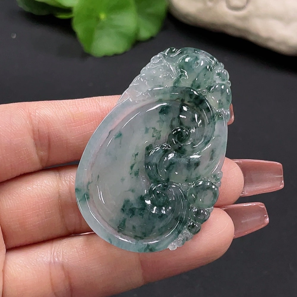 JadeiteRuyi Pendant Total weight approx. 17.25g