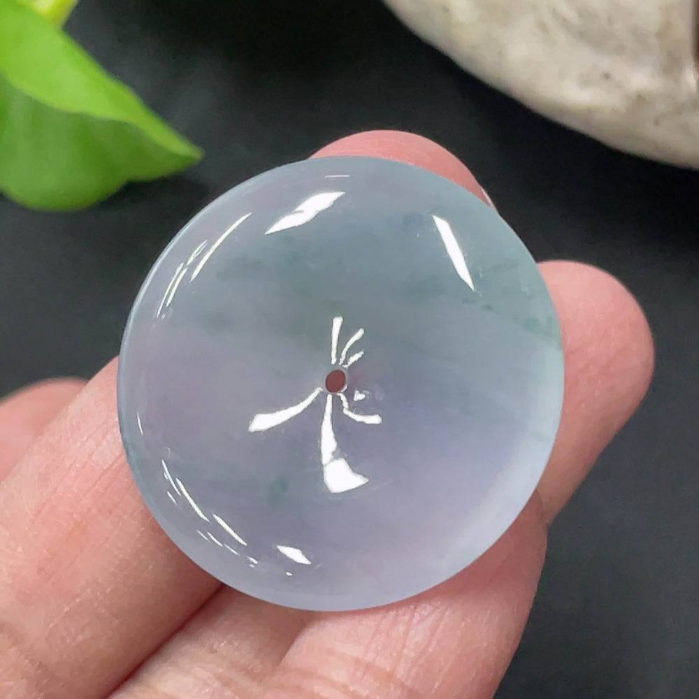Jadeite Peace Knot Pendant . | Huiliu Certified