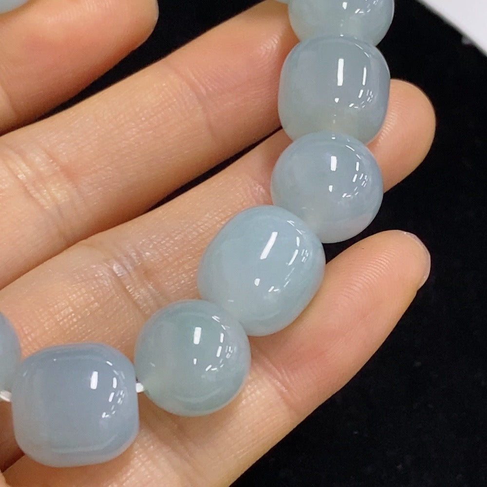 Jadeite Bracelet 12.6mm . | Huiliu Certified