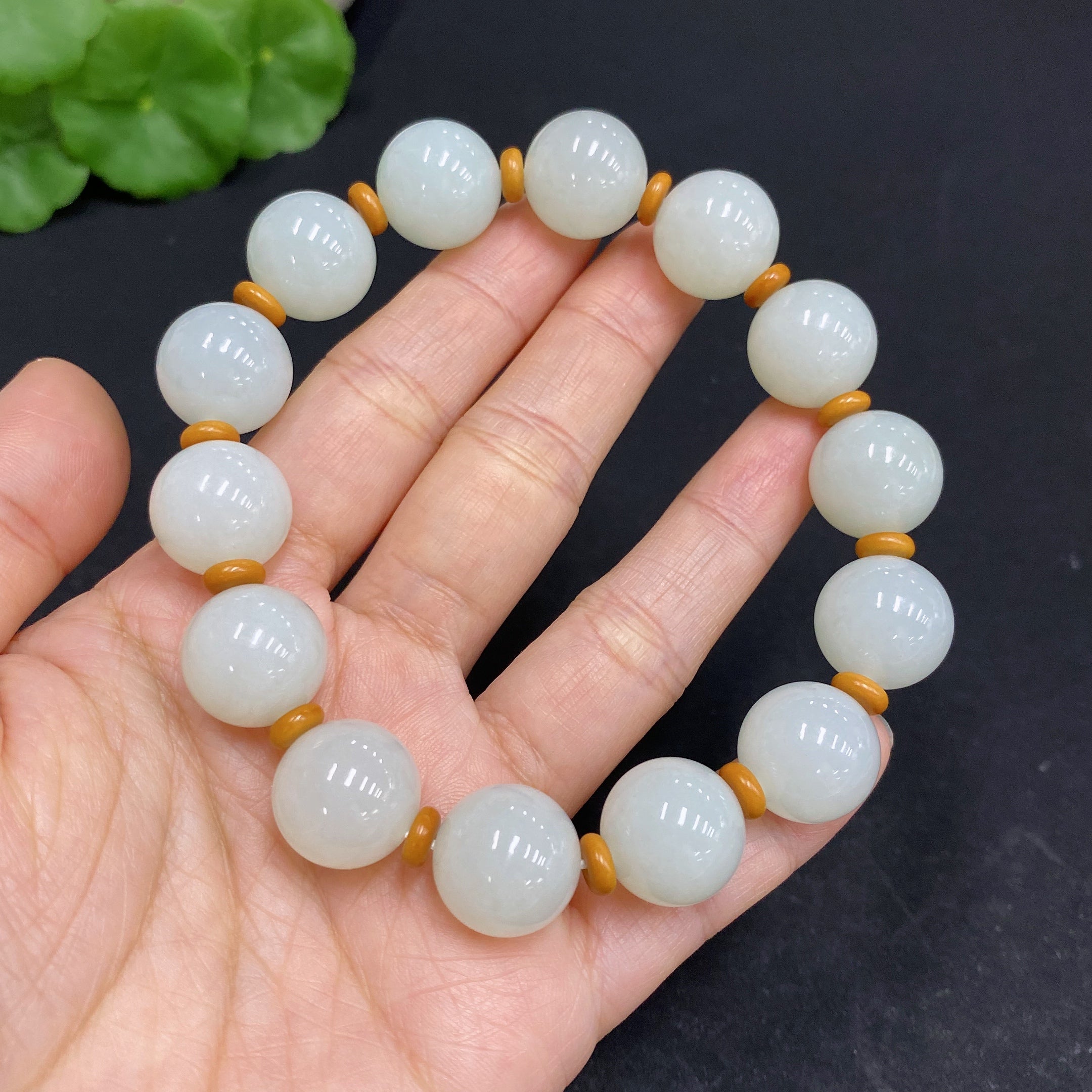Hetian Jade Bracelet, . 13.8mm, . | Huiliu Certified