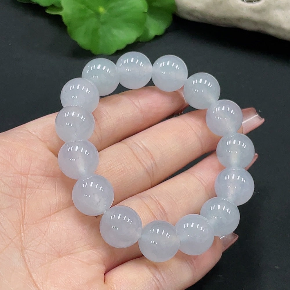 Jadeite Bracelet Approx. 12.2mm Total Weight About 47.56g