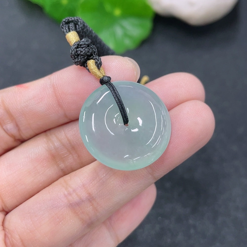 Jadeite Pendant Safety Buckle