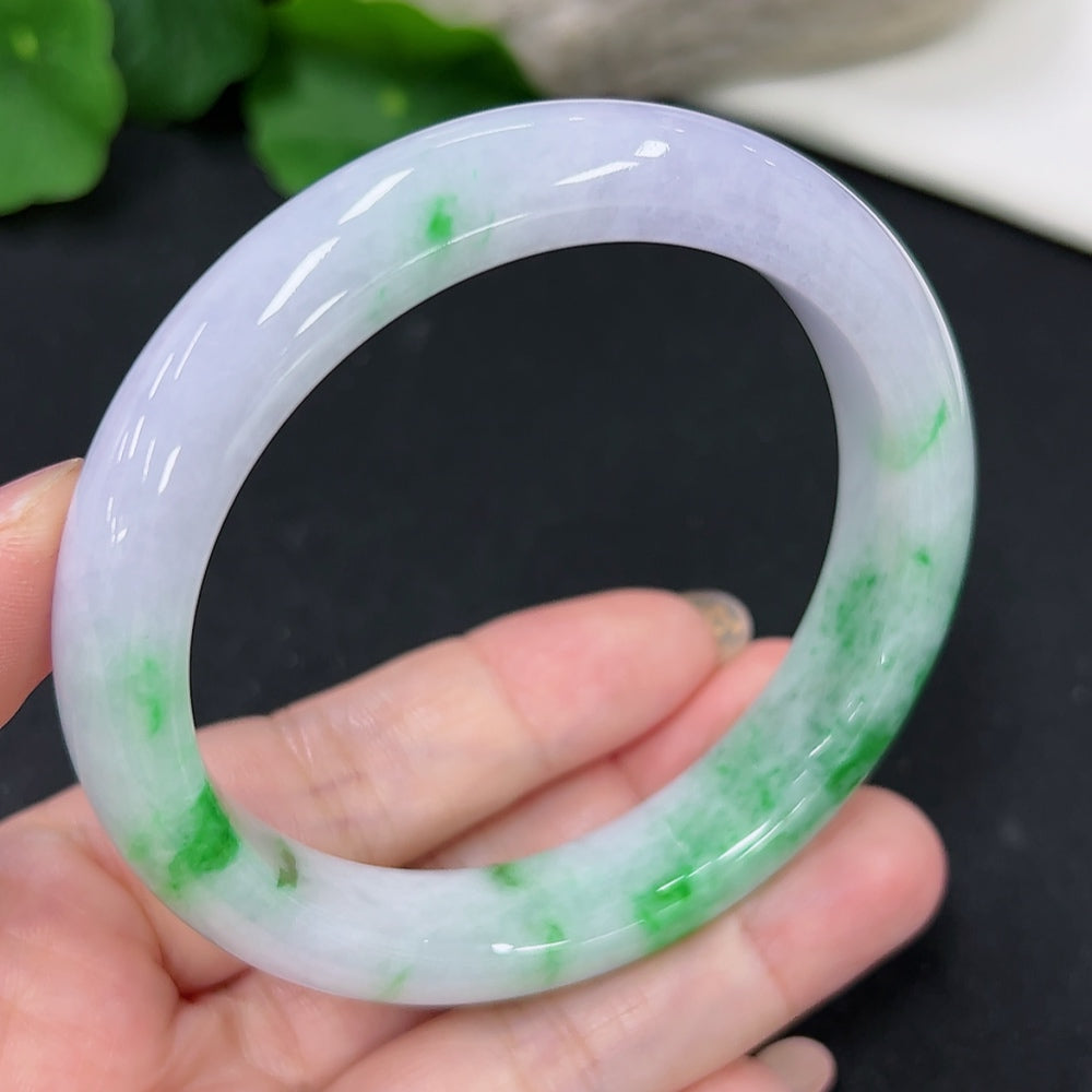 Jadeite Round Bangle