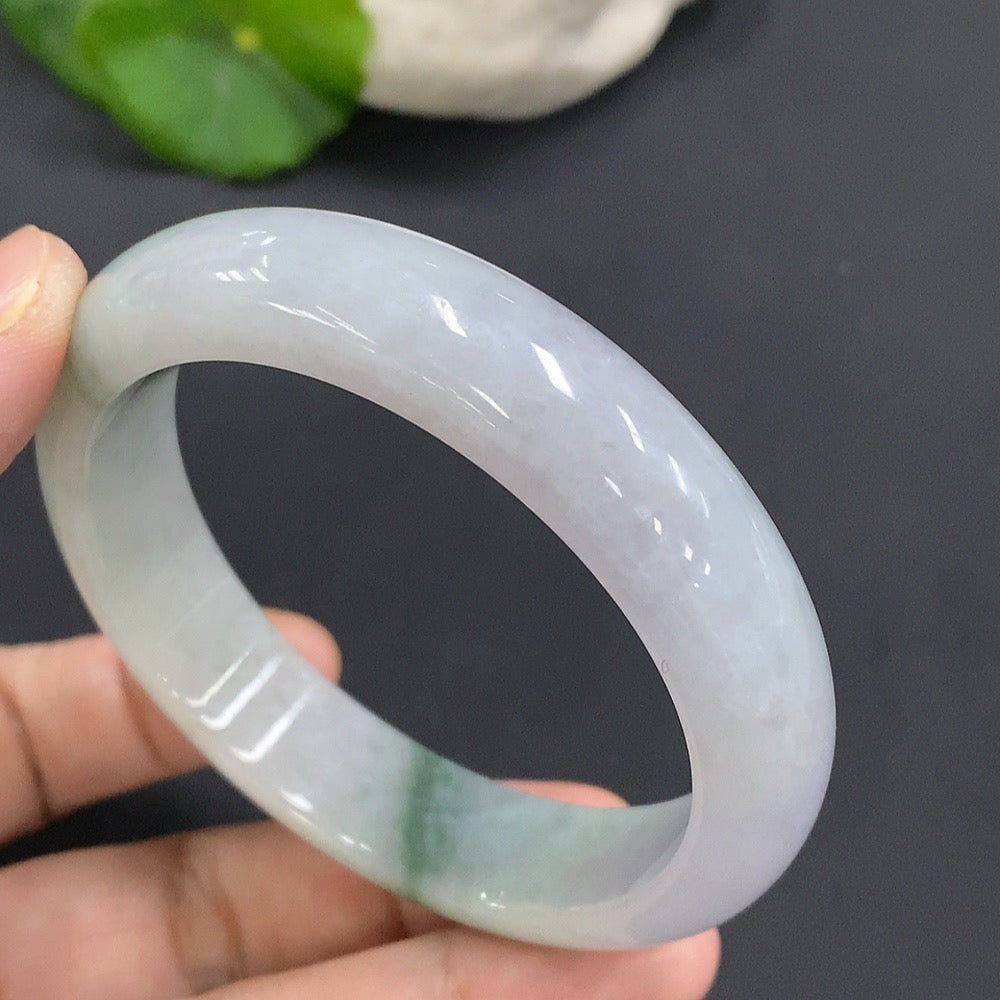 Jadeite Round Bangle Size 55.8 Total Weight 56.010g