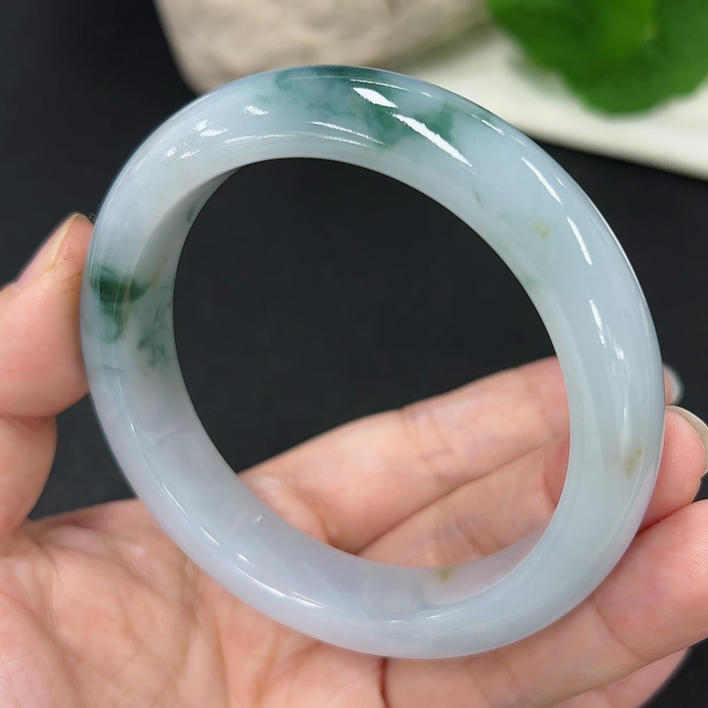 Jadeite Round Bangle Size 59 Total Weight Approx. 72.9g