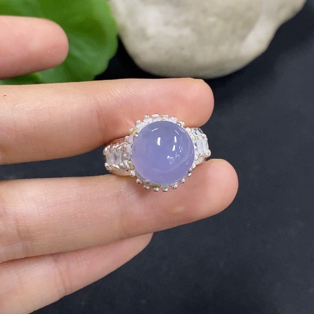 Jadeite Cabochon Non- Inlaid . | Huiliu Certified