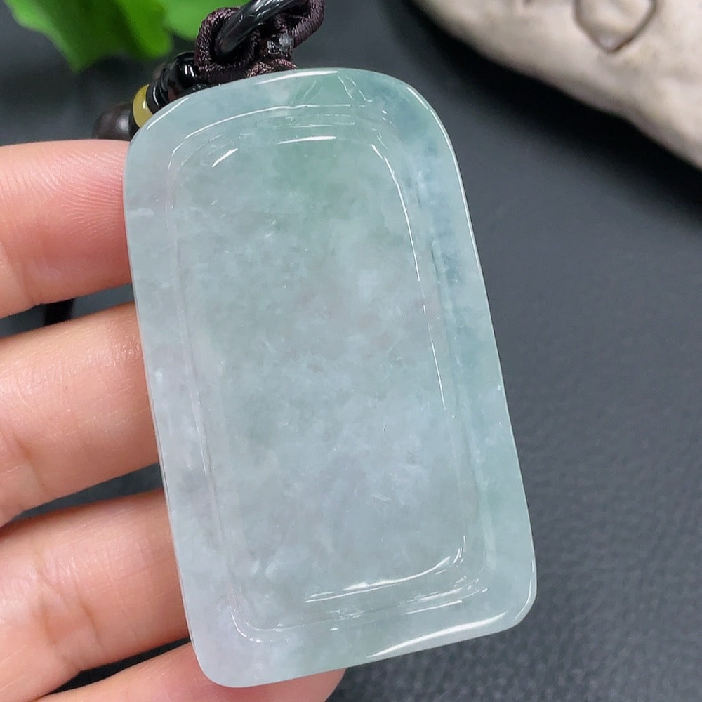 Jadeite Pendant Bamboo Joint, Non-Grade A Matching Stones, Total Weight 47.437g