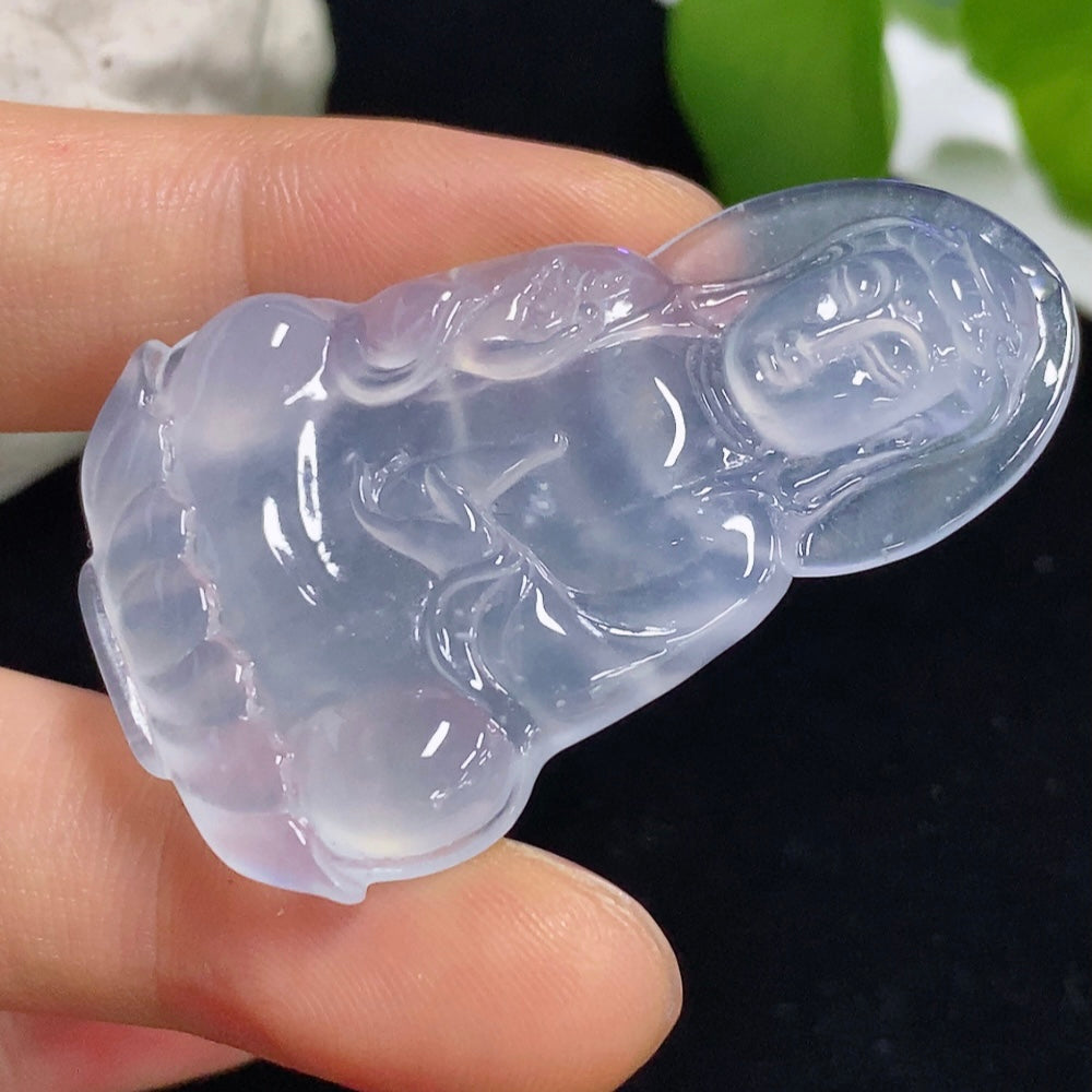 Jadeite Pendant Guanyin