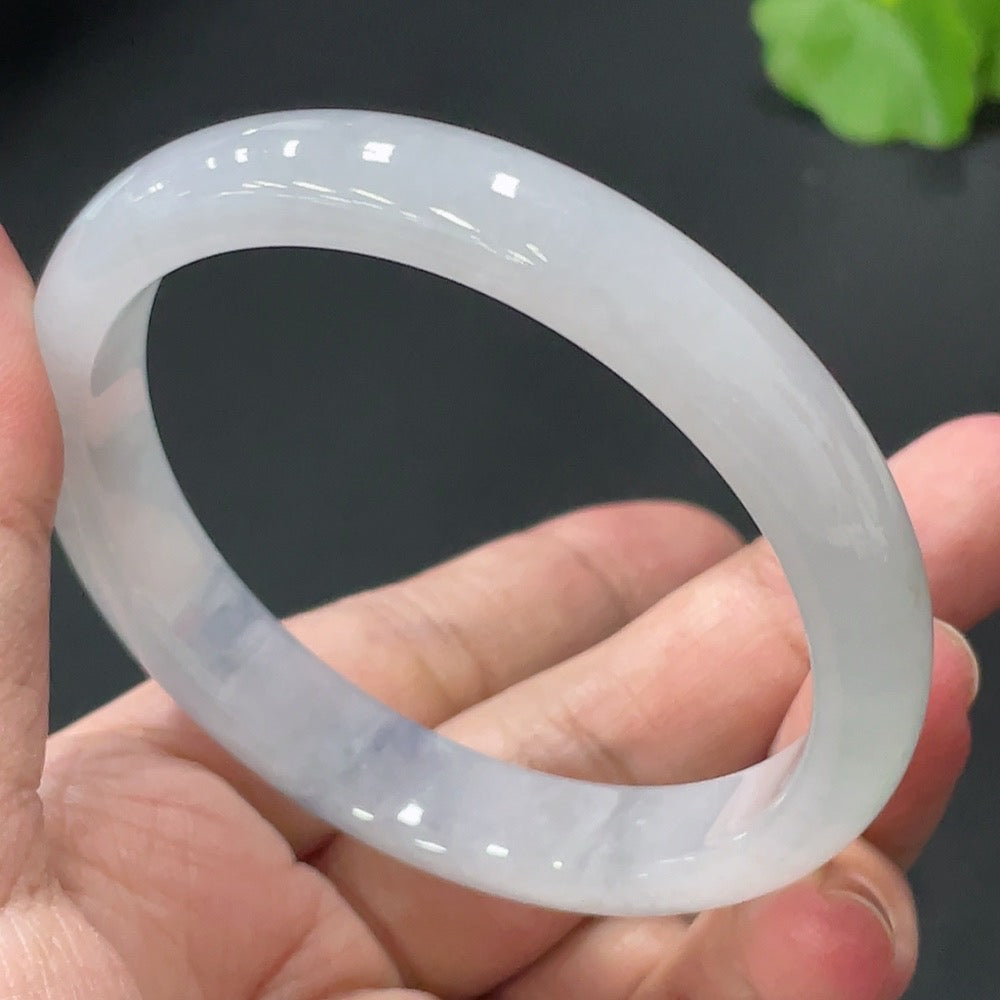 Jadeite Regular Round Bangle 54.5 Inner Diameter Total Weight 34.930g